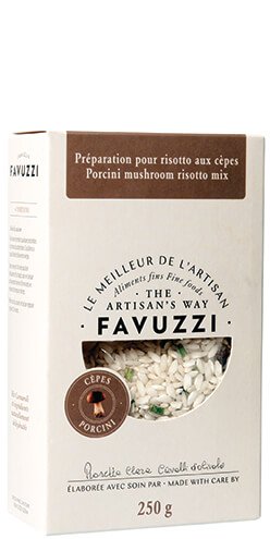 Porcini Mushroom Risotto Mix by Favuzzi 250 ml