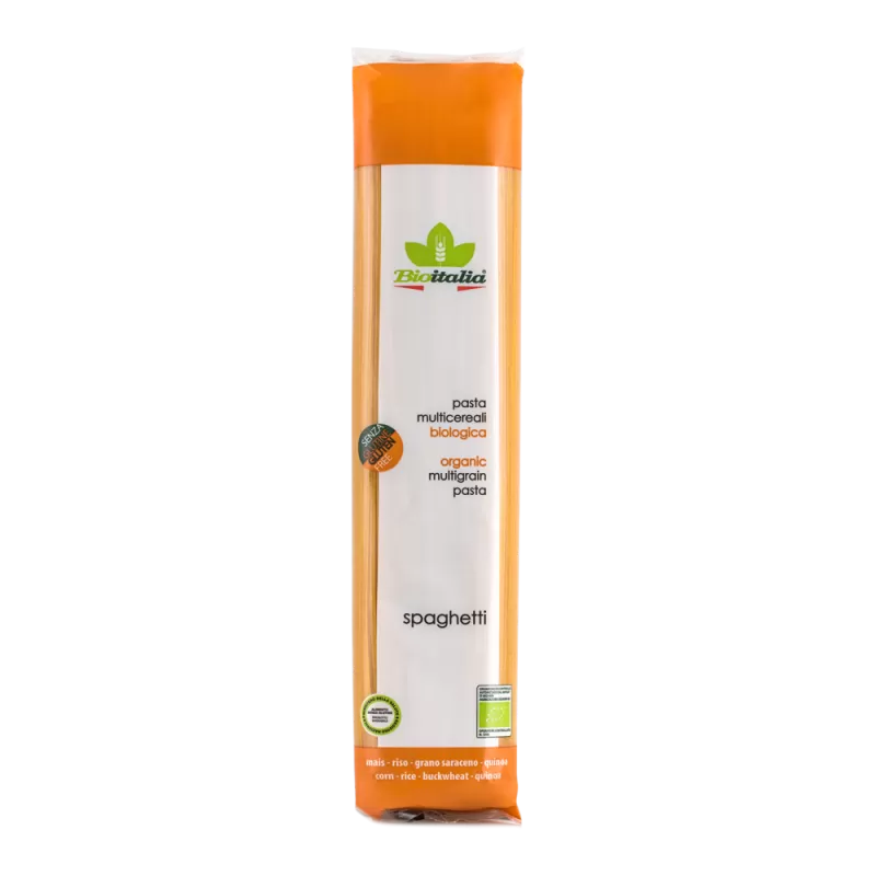 Organic Multigrain Pasta- gluten free by Bioitalia, 340g