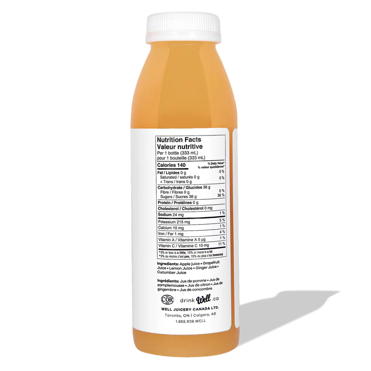 Refreshed Juice by Well, 333 ml