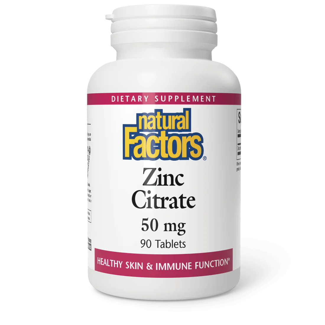 Zinc Chelate by Natural Factors, 90 caps 50 mg