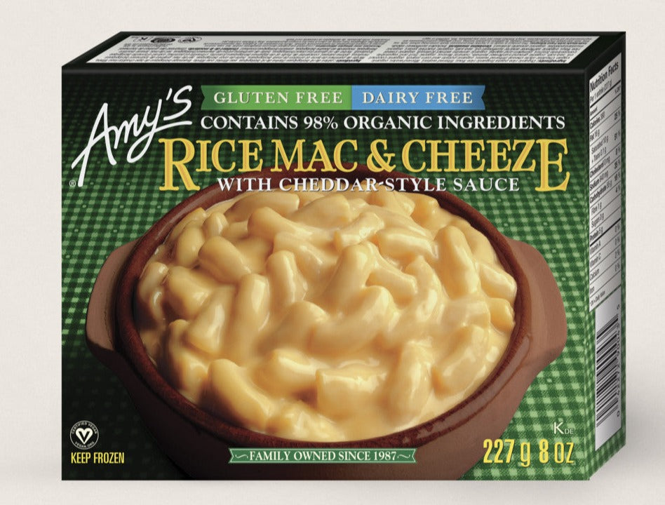 Mac &amp; Cheeze avec sauce style cheddar par Amy's Kitchen 227g
