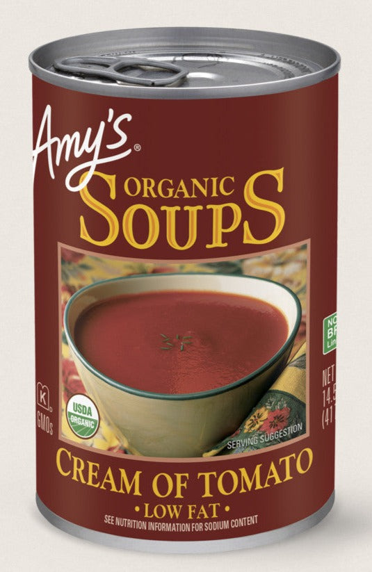 Organic Cream of Tomato Soup by Amy's Kitchen, 398 mL
