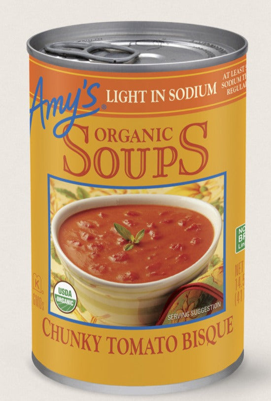 Low Sodium Tomato Bisque by Amy's Kitchen, 398ml