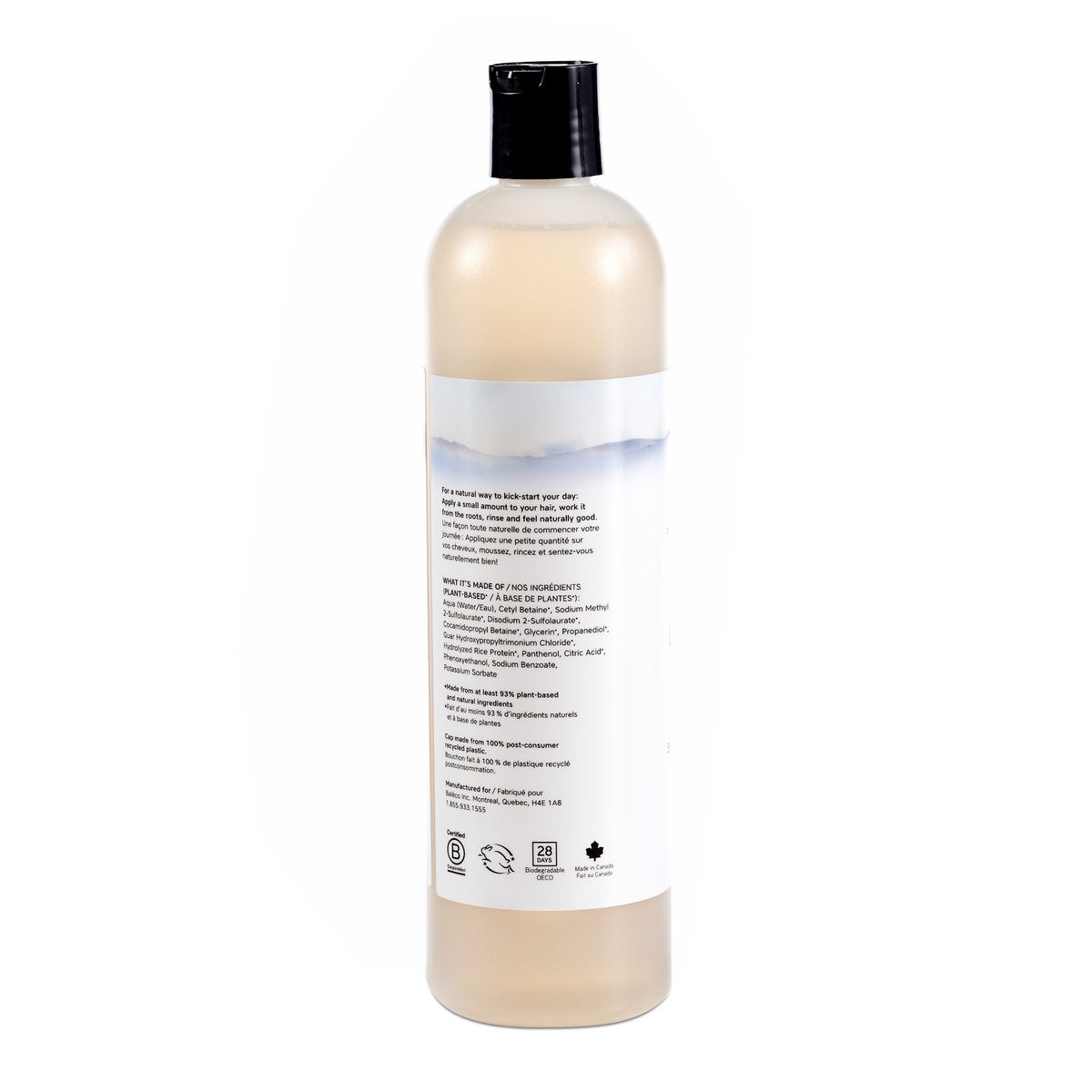 Shampooing quotidien par The Unscented Company 500 ml 