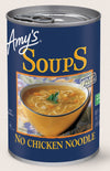 Soupe aux nouilles bio sans poulet par Amy&#39;s Kitchen, 398 ml
