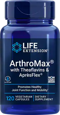 ArthroMax® avec Théaflavines &amp; AprèsFlex® par Life Extension, 120 gélules