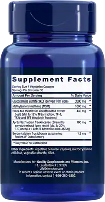 ArthroMax® avec Théaflavines &amp;amp; AprèsFlex® par Life Extension, 120 gélules