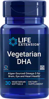 Vegetarian DHA by Life Extension, 30 caps
