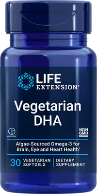 Vegetarian DHA by Life Extension, 30 caps