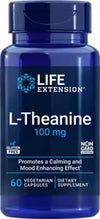 L-Theanine 100mg by Life Extension, 60 capsules