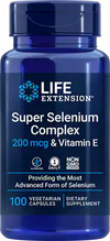 Super Selenium Complex 200 mcg by Life Extension, 100 caps