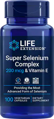 Super complexe de sélénium 200 mcg par Life Extension, 100 capsules