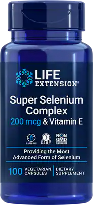 Super Selenium Complex 200 mcg by Life Extension, 100 caps