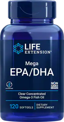 Méga EPA/DHA par Life Extension, 120 gélules