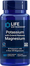 Potassium with Extend-Release Magnesium by Life Extension, 60 caps