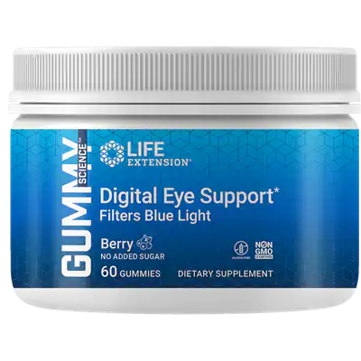 Digital Eye Support Berry Flavor Gummies par Life Extension, 60 gommes