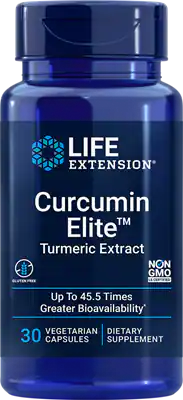 Extrait de curcuma Curcumin Elite™ par Life Extension, 30 gélules 