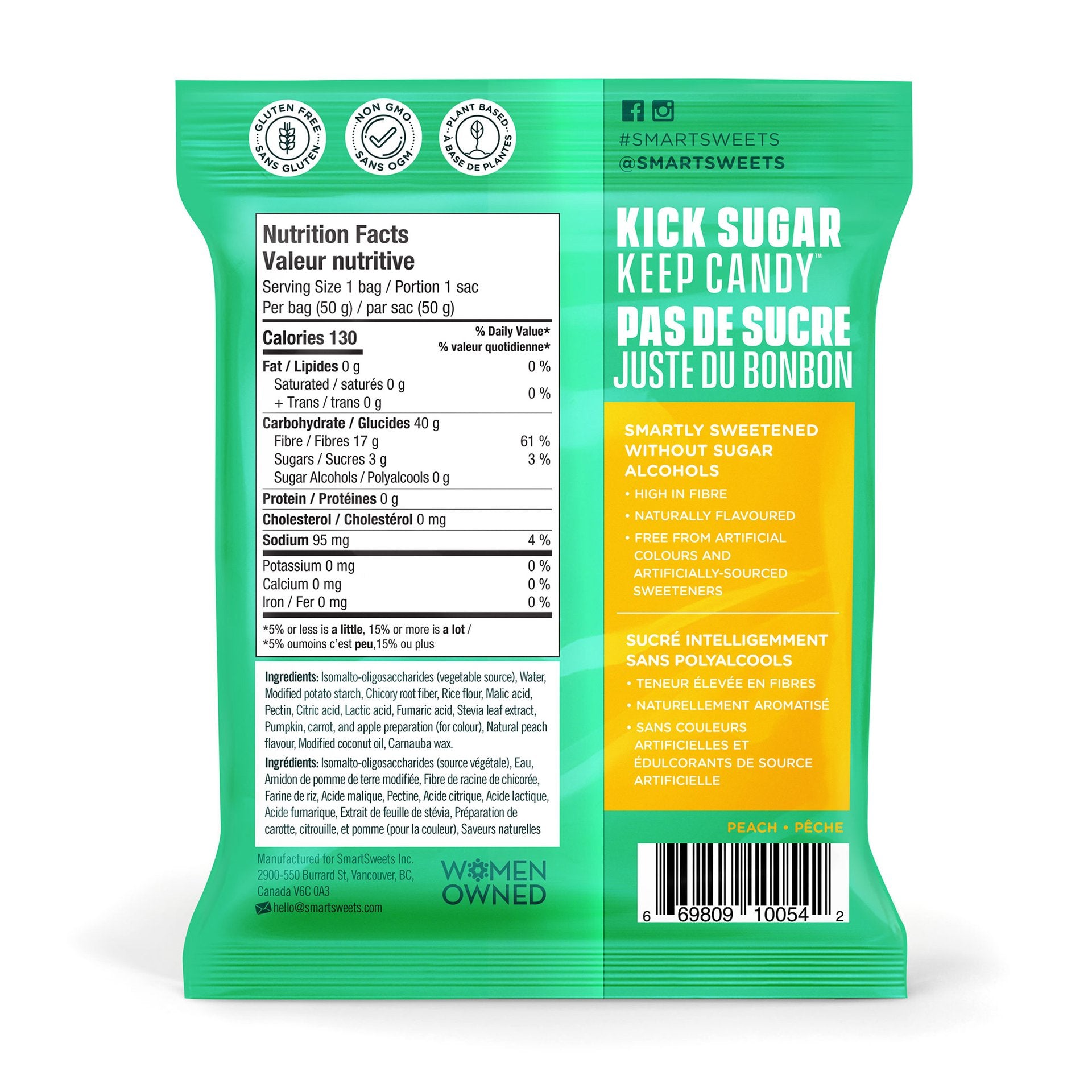 Anneaux de pêche par Smart Sweets 50g