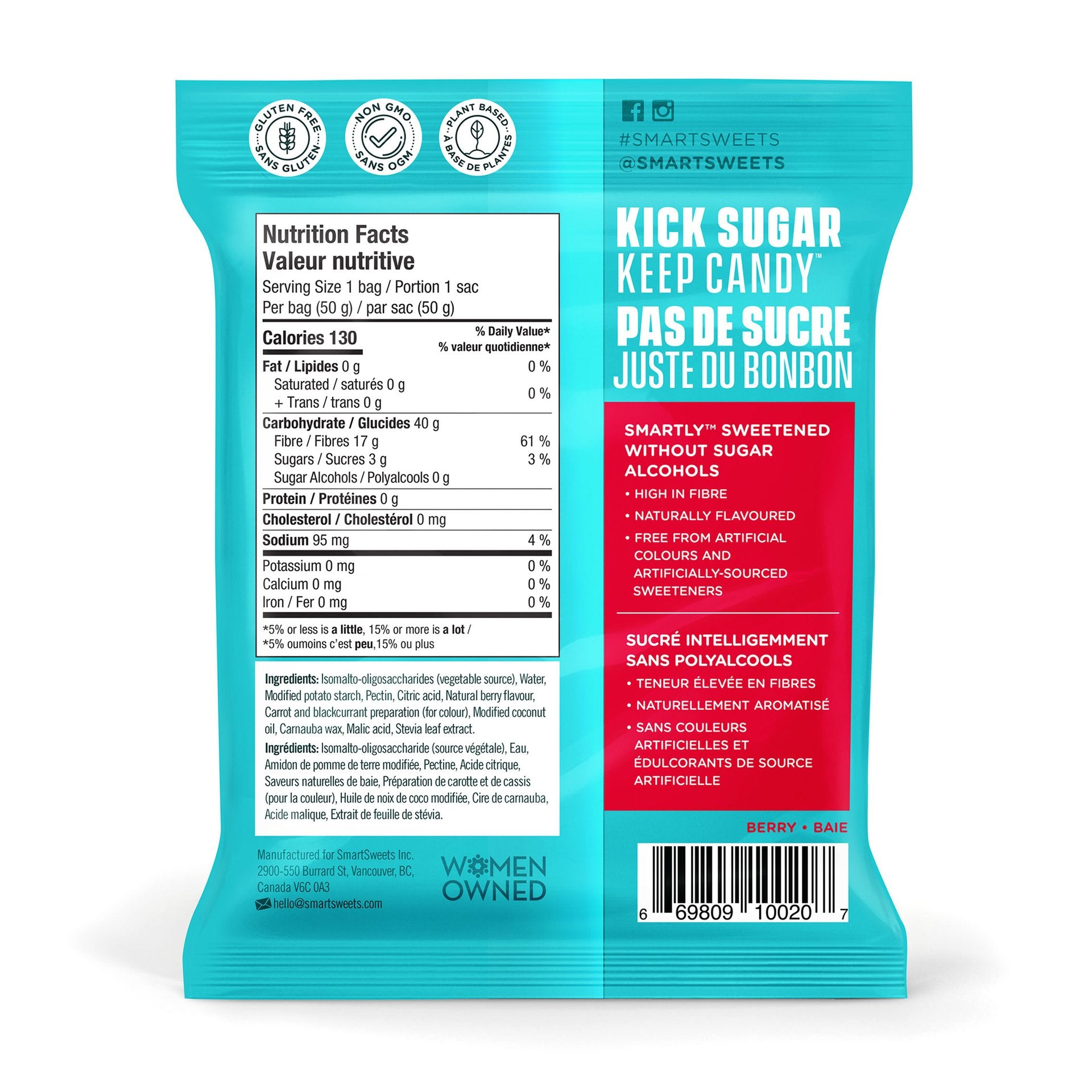 Poisson sucré par Smart Sweets 50g