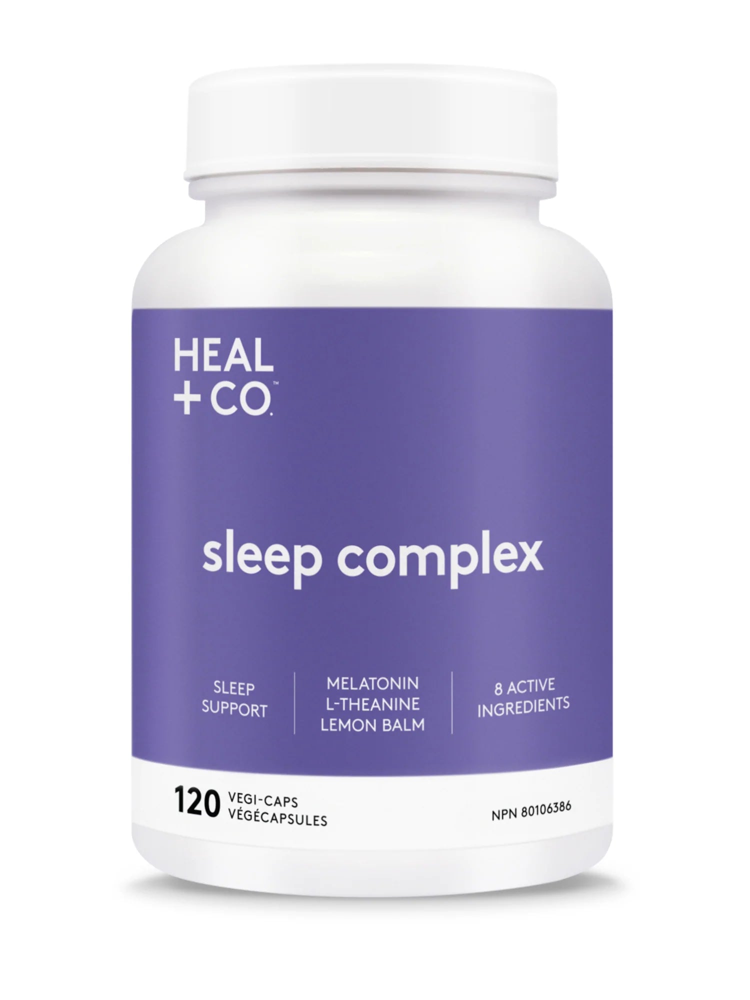 Sleep Complex par Heal+ Co, 120 capsules