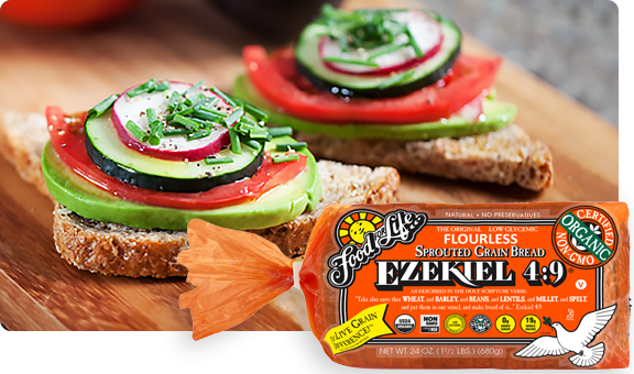 Pain de grains entiers germés Ezekiel 4:9® biologique 