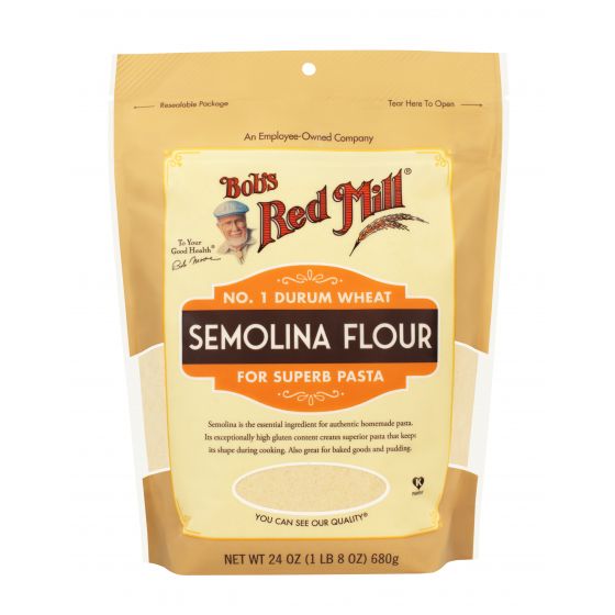 Semolina Flour by Bob's Red Mill, 680g