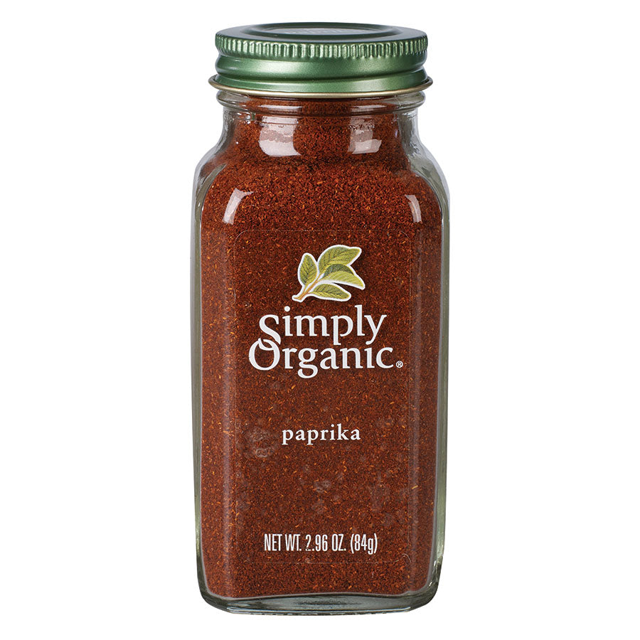 Paprika moulu par Simply Organic 74g