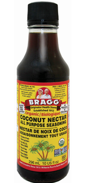 Assaisonnement tout usage au nectar de noix de coco biologique par Bragg, 296 ml