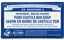 Peppermint Organic Bar Soap by Dr. Bronner's