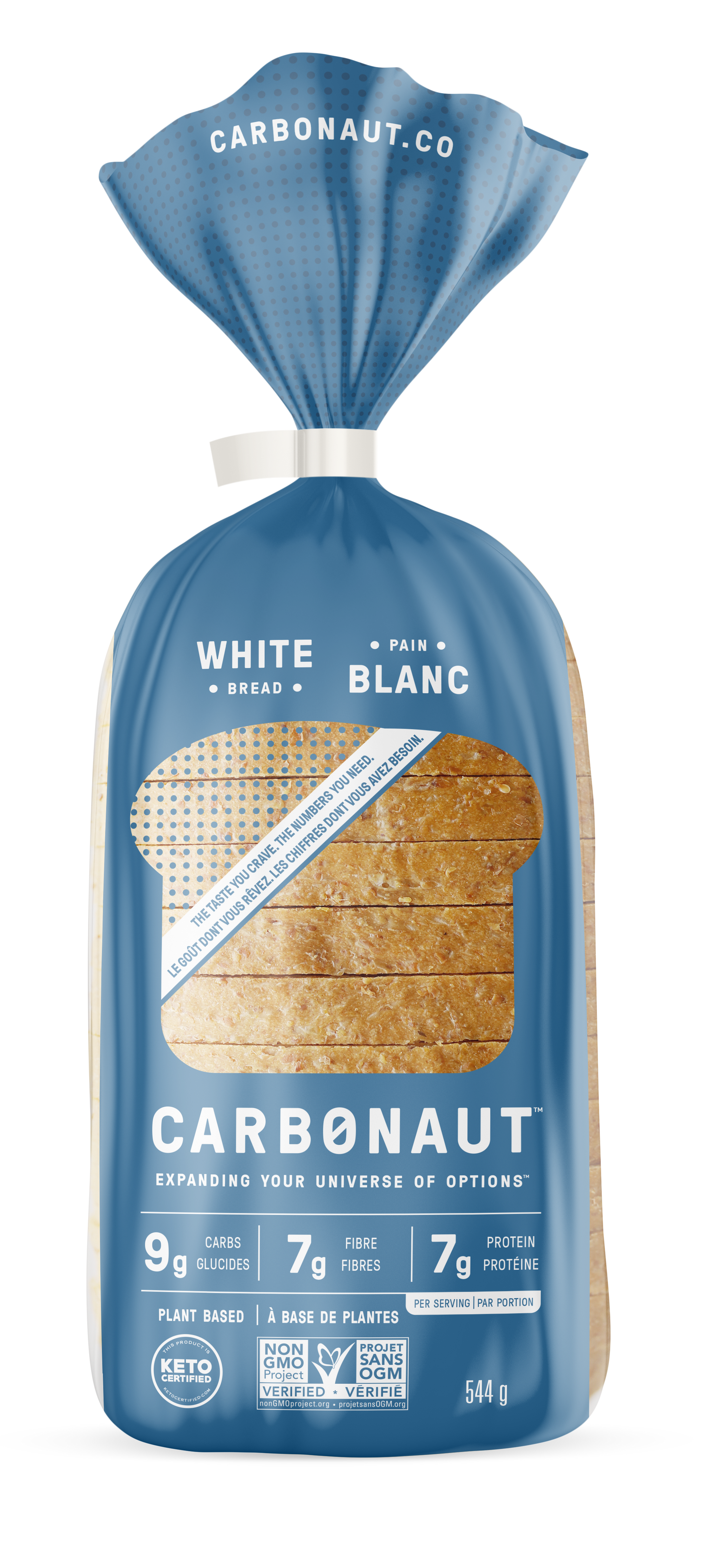 Low Carb Bread by Carbonaut, 544g