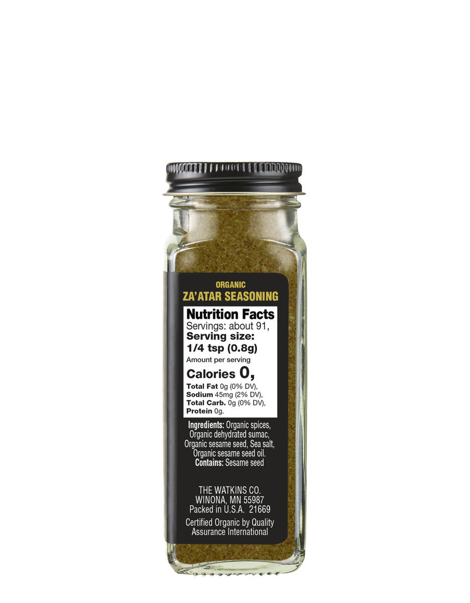 Organic Za&#39;atar Seasoning by Watkins, 73g