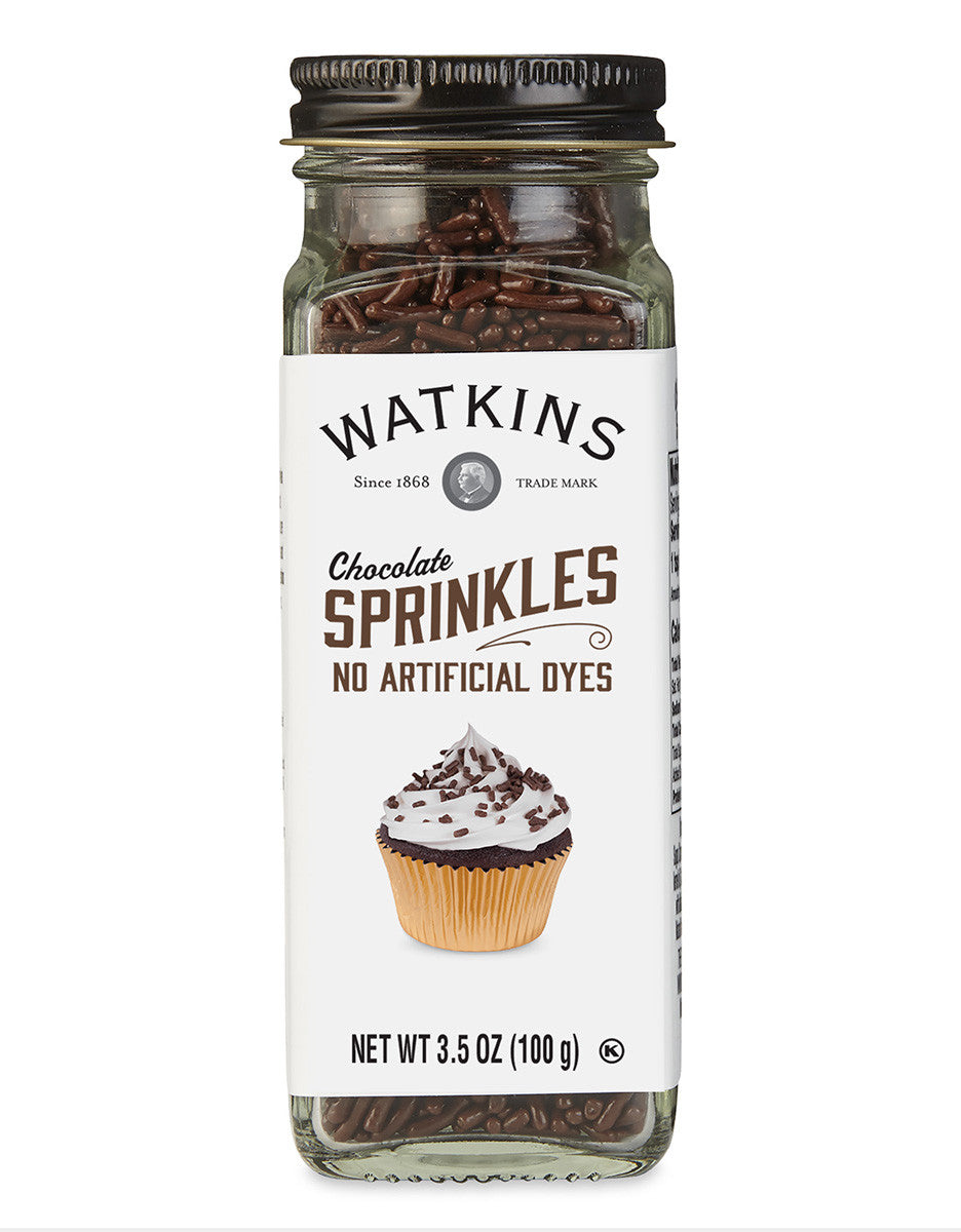 Chocolate Decorating Sprinkles by Watkins, 98g
