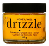 Curcuma Gold - Mélange anti-inflammatoire - Mini miel cru par Drizzle, 80g