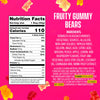 Fruity Gummy Bears by Smart Sweets 50g
