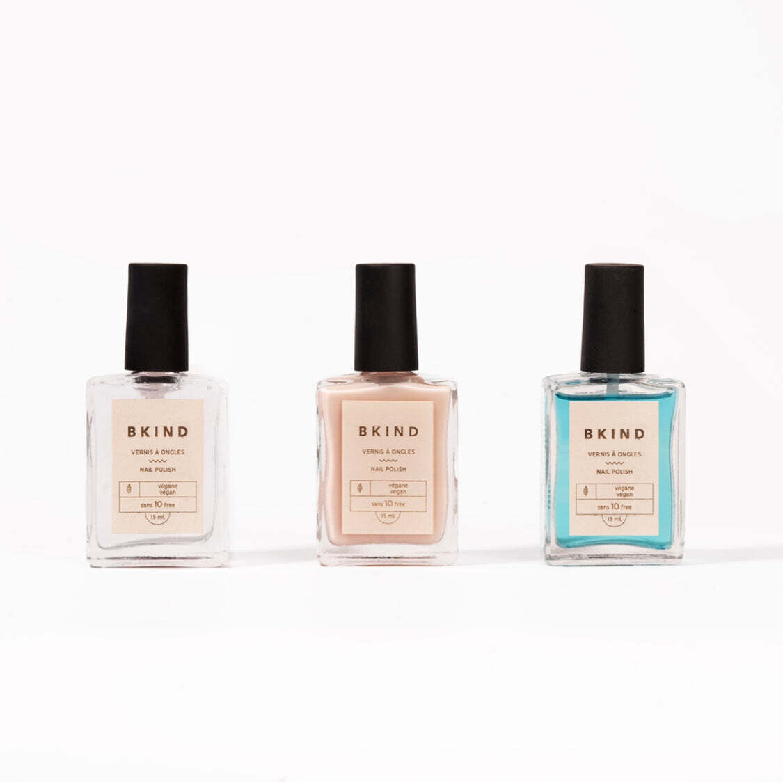 The Self Care Vegan Nail Polish Collection by BKIND