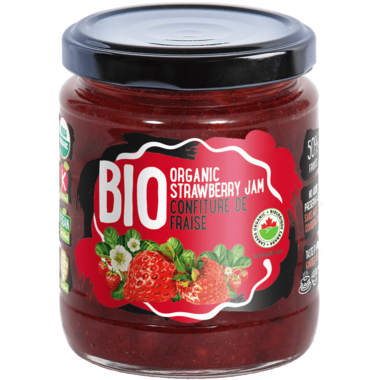 Organic Strawberry Jam by Rudolfs Organic, 270 g