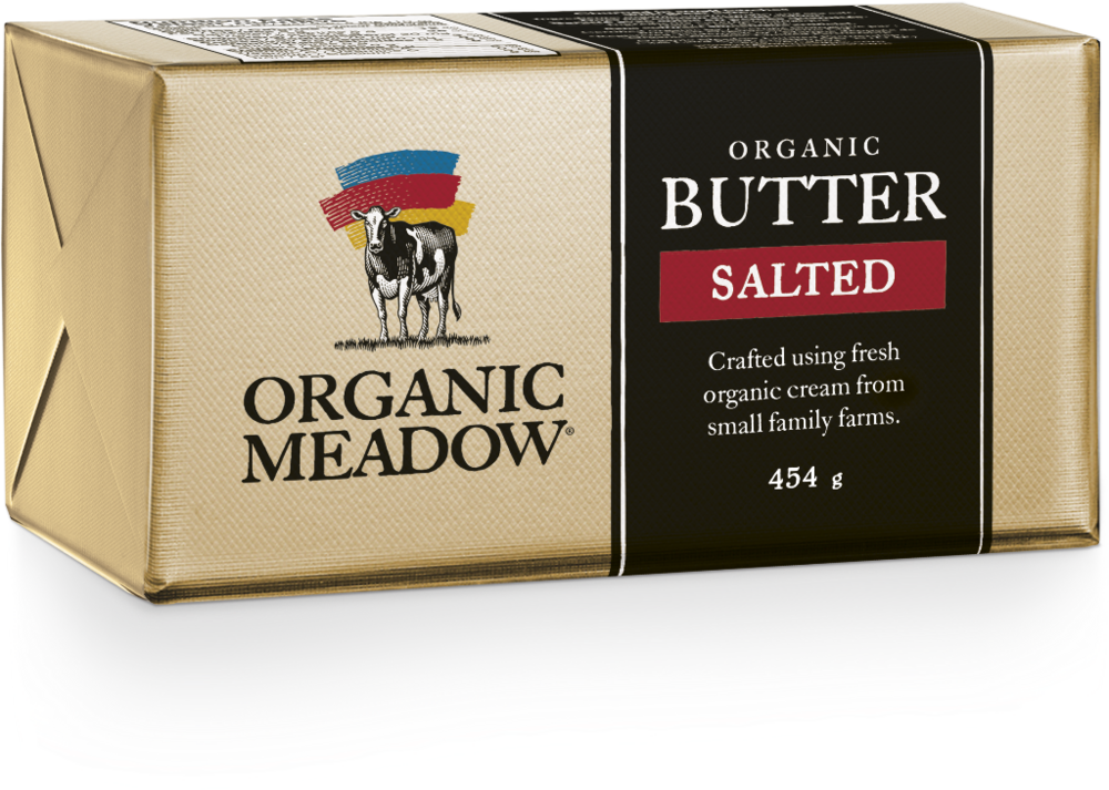 Beurre Salé Bio par Organic Meadow 454g