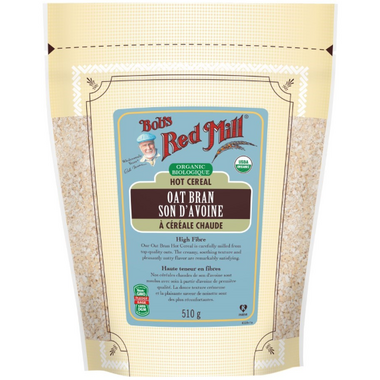Organic Oat Bran Hot Cereal by Bob's Red Mill, 454g
