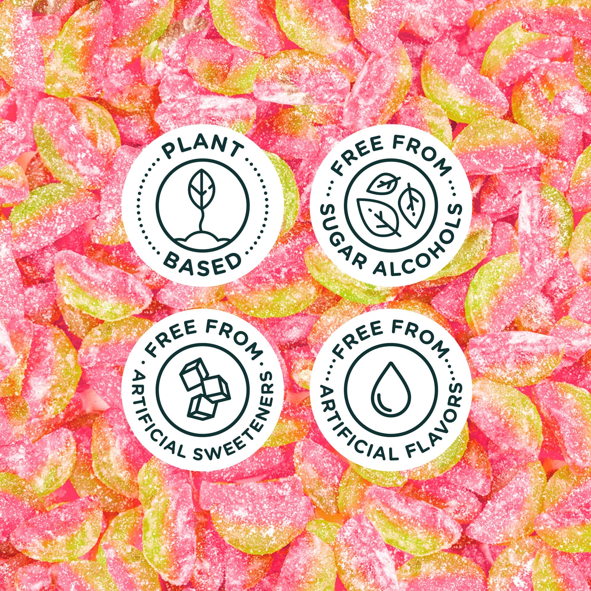 Bouchées de Surmelon par Smart Sweets de 50g