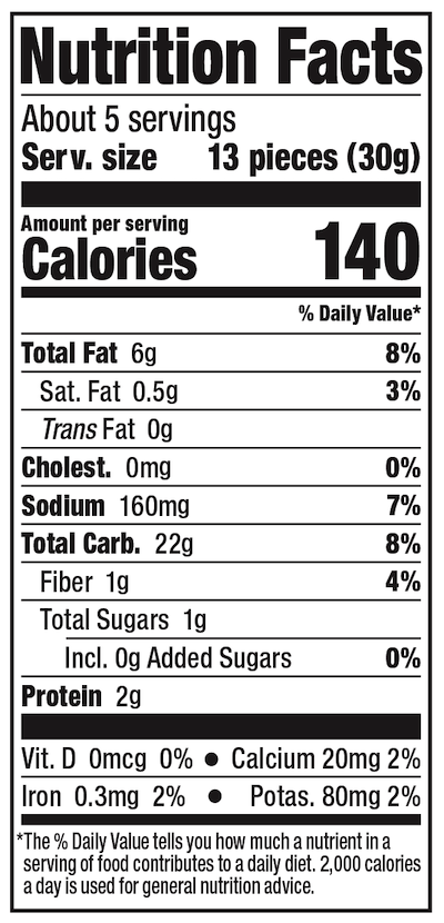 Minis gâteaux de riz au cheddar blanc bio par Lundberg 142g