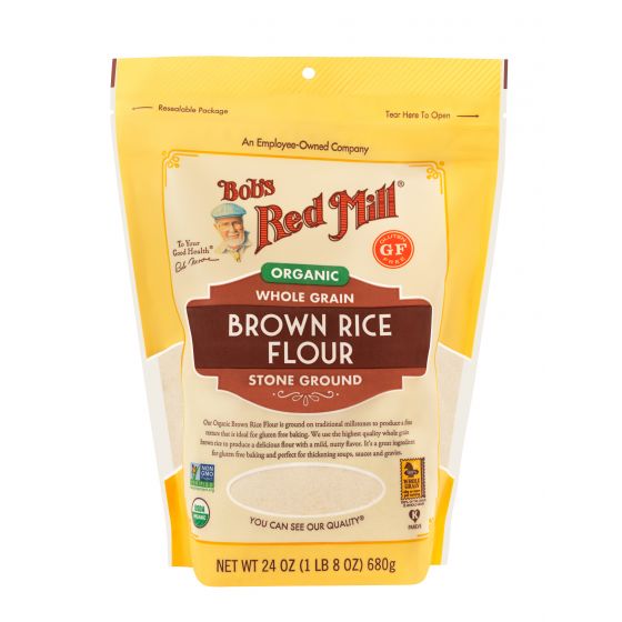 Organic Brown Rice Flour by Bob's Red Milll 680g