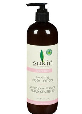 Sensitive Soothing Body Lotion by Sukin, 500ml