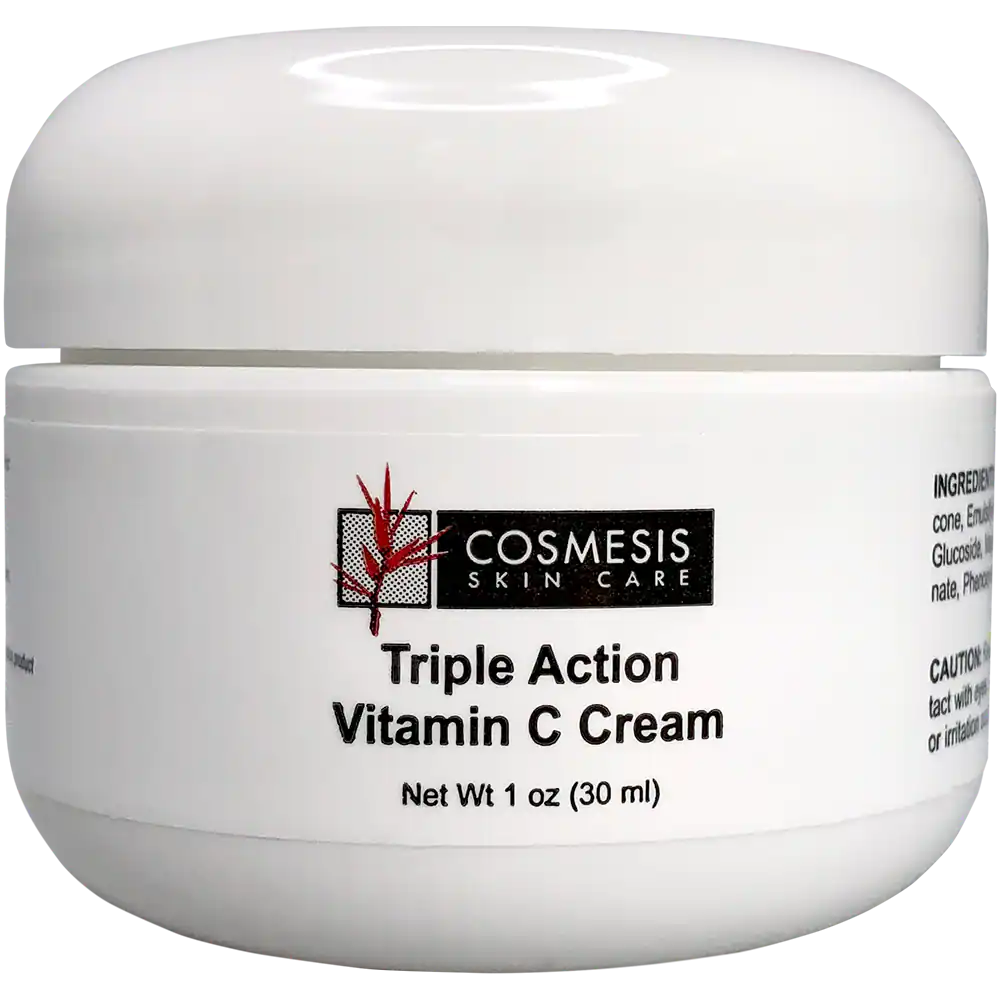 Crème triple action à la vitamine C par Life Extension, 30 ml
