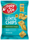 Chips de lentilles à l&#39;aneth et à la crème sure par Enjoy Life 113g 