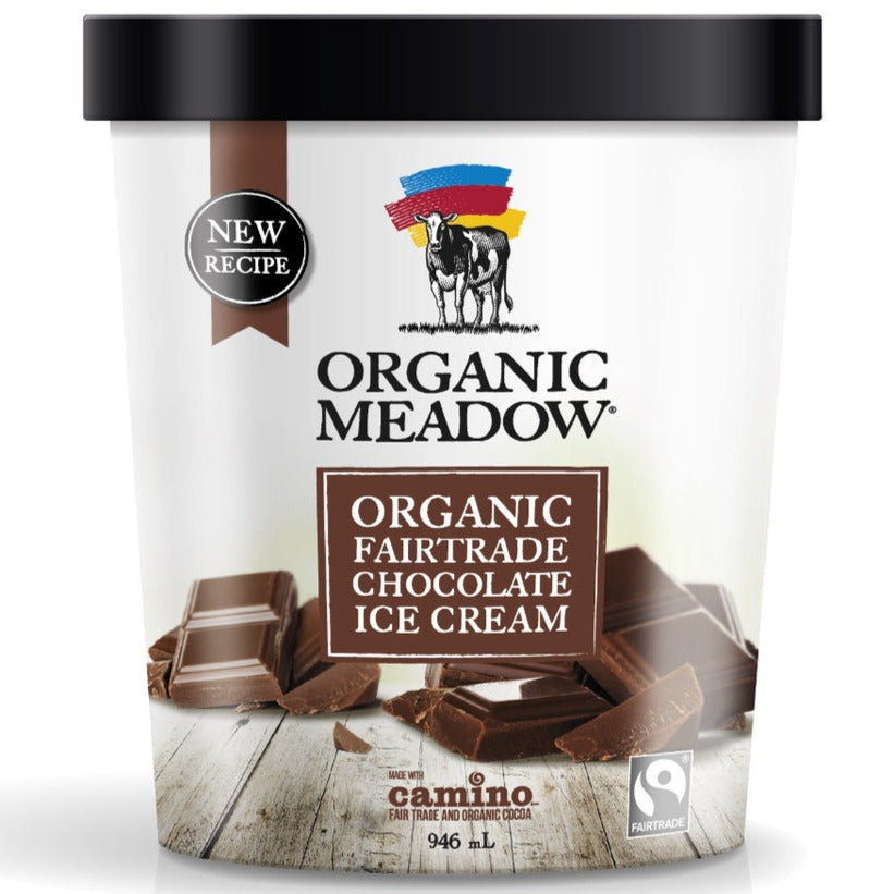 Chocolate Ice Cream by Organic Meadow 946ml