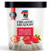 Crème glacée à la fraise par Organic Meadow 946ml 
