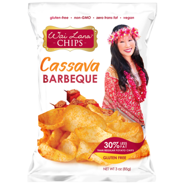 Chips de manioc BBQ par Wai Lana, 85g