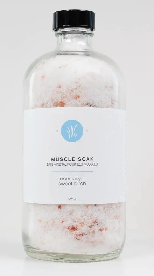 Rosemary and Sweet Birch Muscle Mineral Soak by All Things Jill, 525g