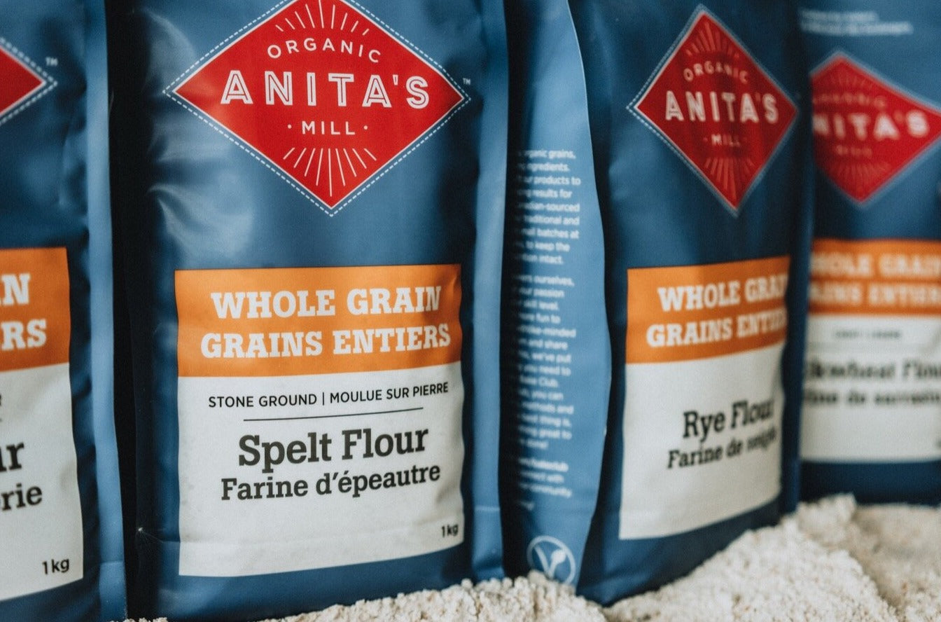 Spelt Flour by Anita's Mill, 1 kg