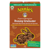Chocolate Flavoured Organic Graham Snacks Bunny Grahams by Annie&#39;s Homegrown 213g